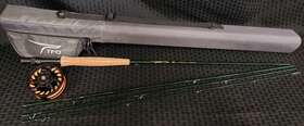 9ft0 Temple Fork Outfitters 5/6 90 4 Tfo Nxt Tf Wt Inch Pc Fly Rod With La I Reel