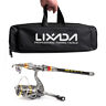 Tft2030573578564jl Lixada Telescopic Fishing Rod And Reel Combo Full Kit Carbon