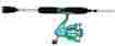 Tri6630m2cbo Pflueger Lady 30 Trion Spinning 6 Rod And Reel 2 Piece Combo 043388330871