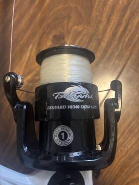 Tsspe50-bs702m Tsunami Spear Spinning Rod And Reel Combo 7 Ft Medium 5000 12-20 Lb
