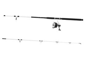 Tsspeii50-ss802m Tsunami Spear Ii 8 Ft 2-piece Medium Heavy Saltwater Spinning Rod And Graphite