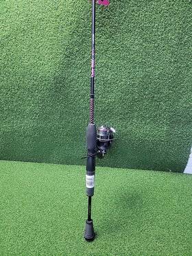 01k21cm Ugly Stik Womens Gx2 Custom 6ft Spinning Rod Combo Missing Handle