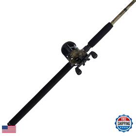 Ugly Stik B096l4zm7q 7 Camo Conventional Fishing Rod And Reel Casting Combo Right Handle