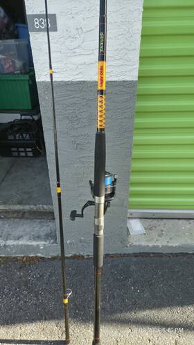 Cxt8000a Ugly Stik Bigwater 12 Ft Heavy Rod With A Danco Reel