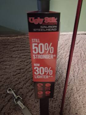 Uscbpss962m Ugly Stik Shakespeare Salmon Steelhead Rod And Free Durango Reel