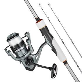 Uimoso 199413791787 Fishing Rod And Reel Combo With 7 Ft Two-piece Rods 1 Ball Bearings