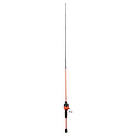 Otg562mlsco Un Brand Wayfarer Fiberglass Spincast Fishing Rod And Reel Combo For Adults 5ft 6 Inch Orang