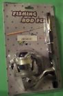 Unbranded Generic Mini Fishing Tackle Pocket Pen Kit Rod Pole And Spin Reel New 0716808601126