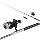 Unbranded W6 Mini Black Pen Fishing Rod Kits 4894462184905