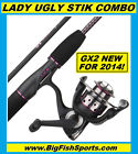 Usldsp602m Spinning Stik Combo Lady 30cbo Usa Ugly Ship Free Fishing Gx2