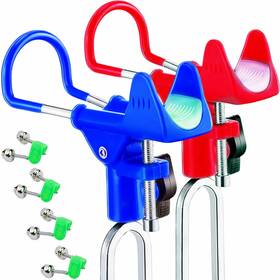 Virtue Morals 718951940824 2 Pack Fishing Rod Holders For Bank 360 Degree Adjustable Fish Inch