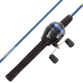 Wakeman 194189271150 Fishing Rod And Reel - 66in Fiberglass Pole Spincast For Beginners Pre-spoo