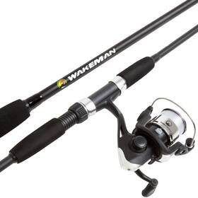 Wakeman 194189550651 Fiberglass Fishing Rod And Spinning Reel Combo - Swarm Series Collapsible Fis