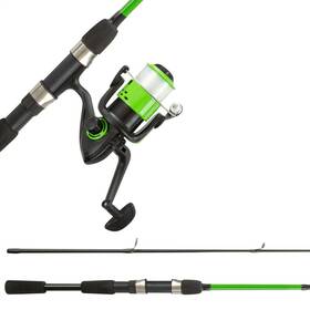 675522lpb Wakeman Fishing Rod And Reel Combo Spinning Pole Gear For Beginners 6ft