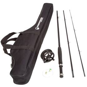 B01em50iog Wakeman Charter Fly Fishing Rod And Reel Combo Kit - Case Flies Line