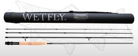 Wetfly 712607028898 Element Black Ops 5wt 9ft Fly Rod Carbon Fiber Travel-ready Salt/fresh