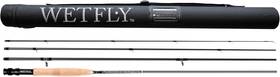 9ft0 Wetfly 712607029055 Element Black Ops Fly Rod 5wt Inch 4pc Carbon Fiber With Tube Travel Ready - Nib