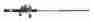 Zeb-33l602m10cns4 Zebco Ladys Spincast Combo 3.6 1 Gear Ratio 6 2piece Rod 032784613695