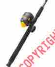 Zeb-caf80870220ns4 Zebco Catfishfighter Spincast Combo 808 702mh 032784601296