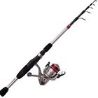 Zeb-qx20605mltel08fb4 Zebco Quantum Telescoping 6ft Spin Combo 032784613077