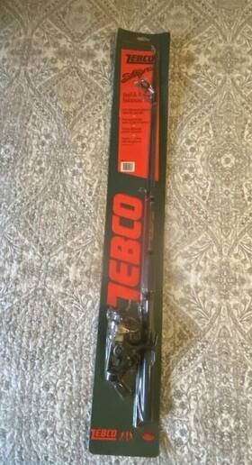 Zx20 Zebco 032784055303 Vintage Stingray Reel And Rod 6ft Fiberglass New