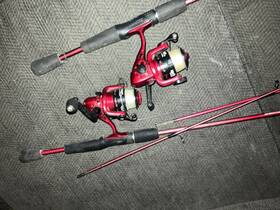 Zebco 032784639732 2 Slingshot 20 Spinning Reel And Fishing Rod Combo Poles