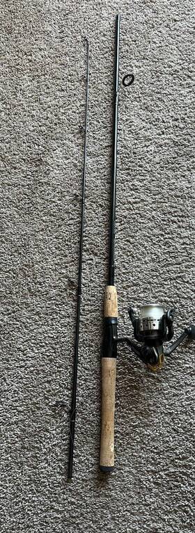 Zebco 032784642046 Genesis Reel Combo Fishing Pole