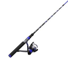 Zebco 032784644385 Splash Spinning Reel Fishing Rod Combo 6-foot 2-piece Size 20 Blue