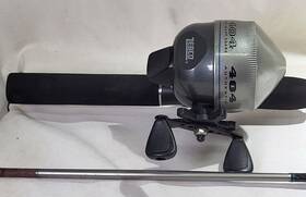 1545tk102-gwd4 Zebco 404 Reel Combo 6ft 5 Inch Ft Medium Action Fishing Rod And Excellent Cond
