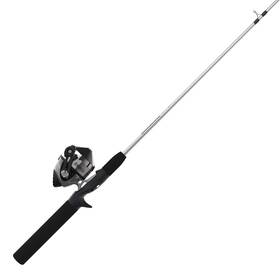 202zb1ec562ml.fb4 Zebco 202 Zeebee 5ft6 Inch Medium Light Spincast Combo With Eagle Claw Tackle - Silver