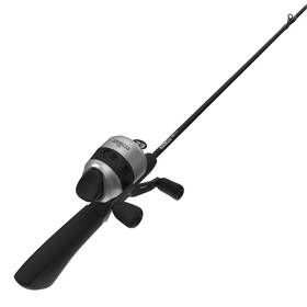 21-39237 Zebco 33 Pistol Spincast Reel And 2-piece Fishing Rod Combo 5.5-foot Fibergl