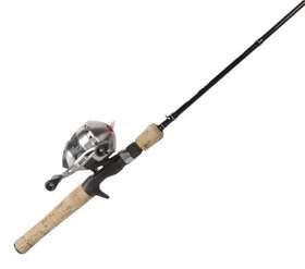 21-39274 Zebco 33 Spincast Reel And 2-piece Fishing Rod Combo 6 Foot Durable F