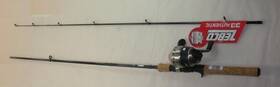 33cc662m Zebco 2139242 2136165 Spin Cast Rod Model 33 Reel Combo 6ft 6 Inch 2pc Cork Handle