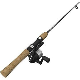 21-39263 Zebco 33 Cork Micro Trigger Spincast Reel And Fishing Rod Combo 4-foot 6-inch