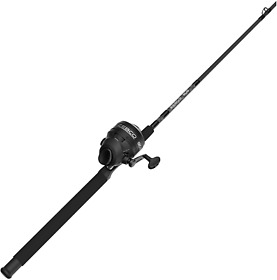 Zebco 808 Spincast Reel And Fishing Rod Combo 7-foot Durable Z-glass With E