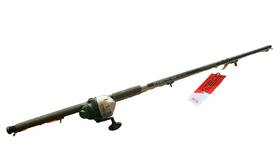 808bhc702mhb Zebco Boss Hawg Spincast Reel And Fiberglass Fishing Rod Combo 7ft. 2-piece