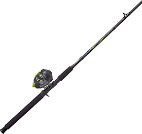 Zebco Big Cat Spincast Reel And Fishing Rod Combo All-metal Gears Changeable R
