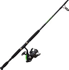 Zebco Bite Alert Spinning Reel And 2-piece Fishing Rod Combo Instant