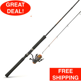 Wx2-704293 Zebco Crappie Fighter Spinning Rod And Reel Fishing Combo 12 Ft Ball Bearing Drive