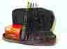 42985 Zebco Model Fishing Rod Reel Tackle Box Breakdown W Leather Carry Case Ln