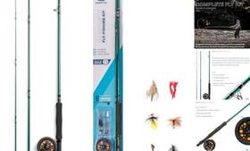 Mrt56803tk.fb4 Zebco Fly Reel And Fishing Rod Combo Kit Complete