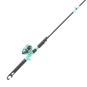 Ramsc532.fb4 Zebco Spincast Reel Fishing Rod Combo 5-foot 3-inch 2-piece Pole Size 30