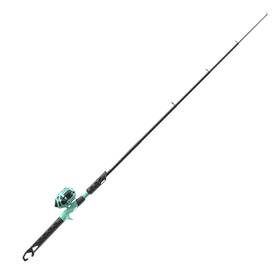 Ramsc535tel.fb4 Zebco Rambler Fishing Reel And Rod Combo Durable Fiberglass With Built-i