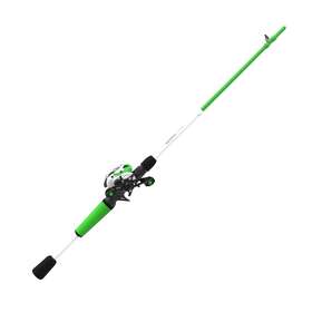 Roamgr100662mh.ns3 Zebco Roam Baitcast Reel And Fishing Rod Combo Fiberglass Pole With