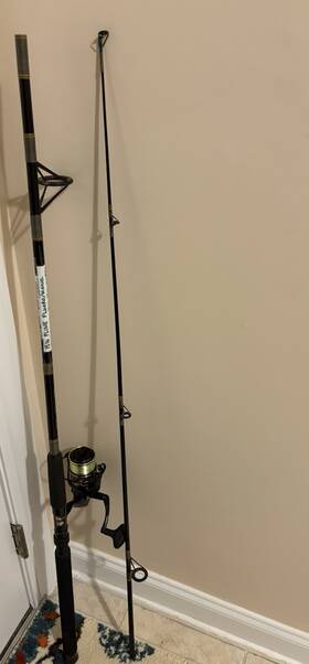 Pmaxsp60-c Zebco Rod Abu Garcia Reel Spinning And