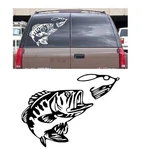 Bass Fishing Decal Sticker Boat Abu Garcia Reel Berkley Big Large Rapala Zoom. Fixed Price $13.00.