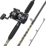 Sougayilang Fishing Rod Combo Conventional Reel Medium Heavy For Catfish Salmon. Fixed Price $91.34.