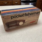Popeil's 1972 Vintage Pocket Fisherman Spin Casting Outfit Fishing Rod W/box. Fixed Price $39.00.