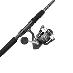 Fishing Rod Combo 7 3 Piece Travel Spinning Reel Silver Black Penn Pursuit Blank. Fixed Price $259.99.