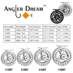 Aluminum Alloy Fly Reel Combo With Line. Fixed Price $69.29.